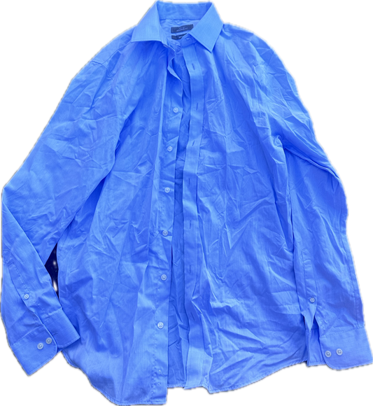 WRATH OF MAN: FBI Agent Okey’s Button Up Long Sleeve Shirt (15.5)