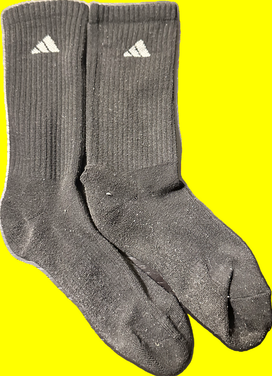 NEW GIRL: Schmidt’s black ADIDAS Socks