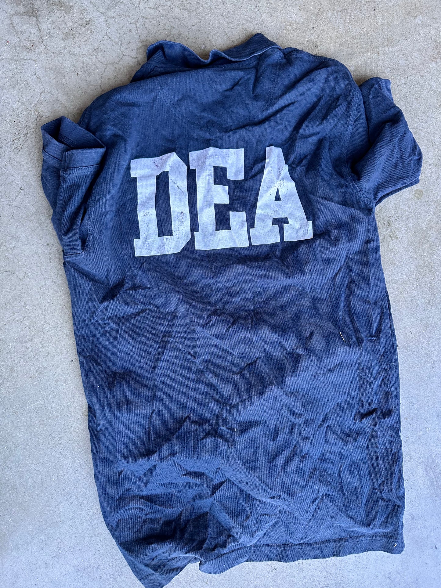 SHADES OF BLUE: Harlee blue DEA Shirt (S)