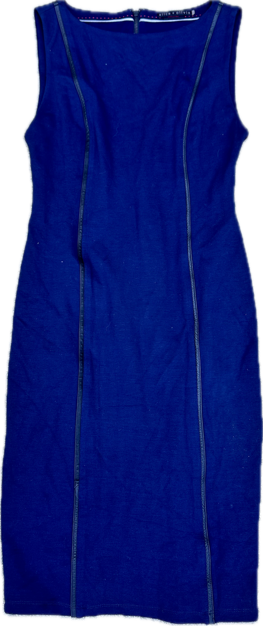 30 Rock: Liz Lemon's alice & olivia Navy Blue Dress (2)