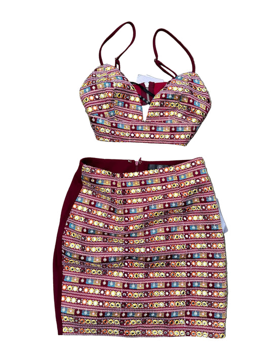 BALLERS: Amber’s Shirt Top and Skirt Bottom Outfit (M)