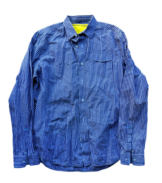 VEEP: Gary’s Descendants of Thieves Blue Plaid Shirt (L)