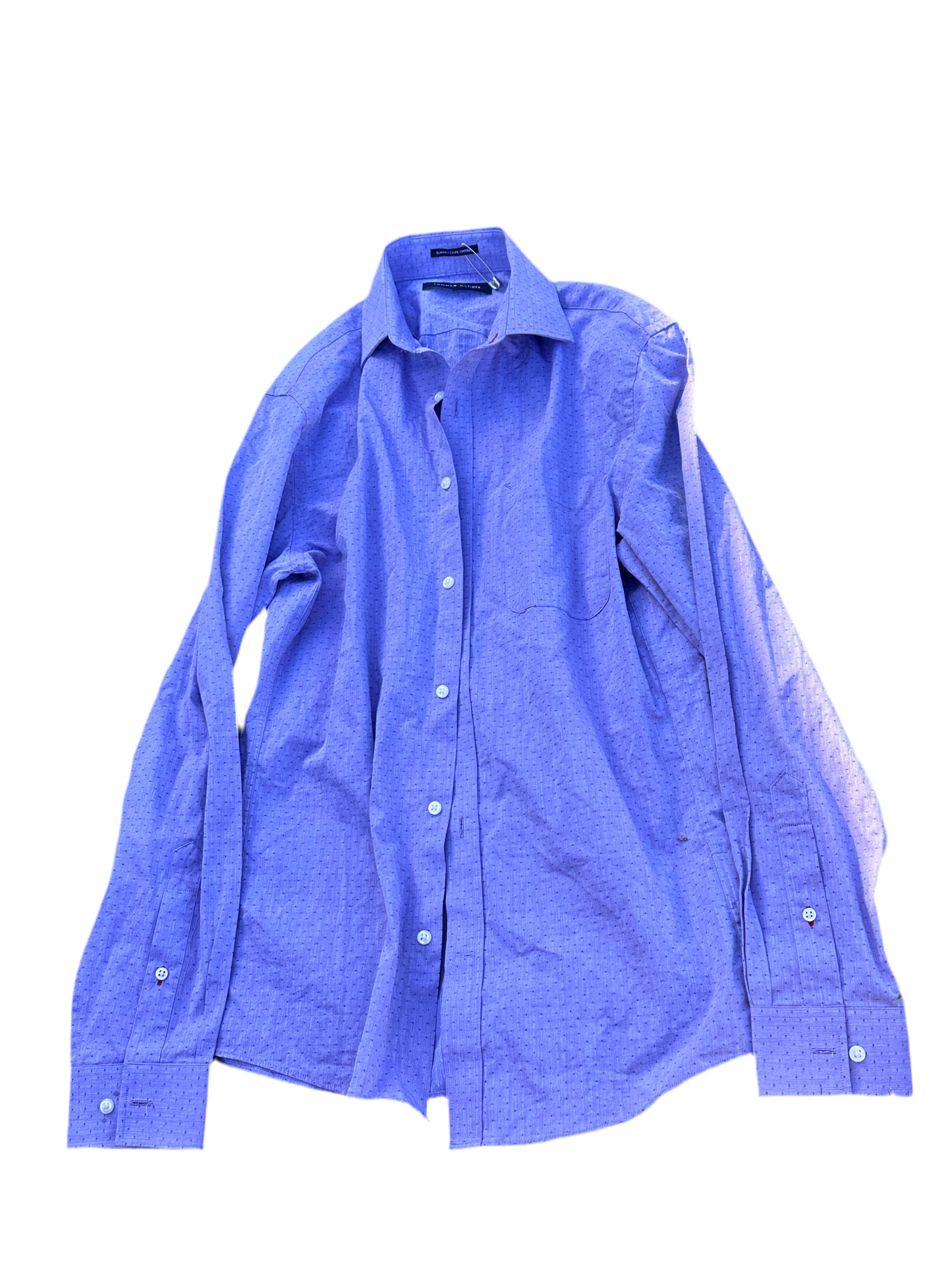 BONES: Hodgins’ Hilfiger LS Button Shirt (S)