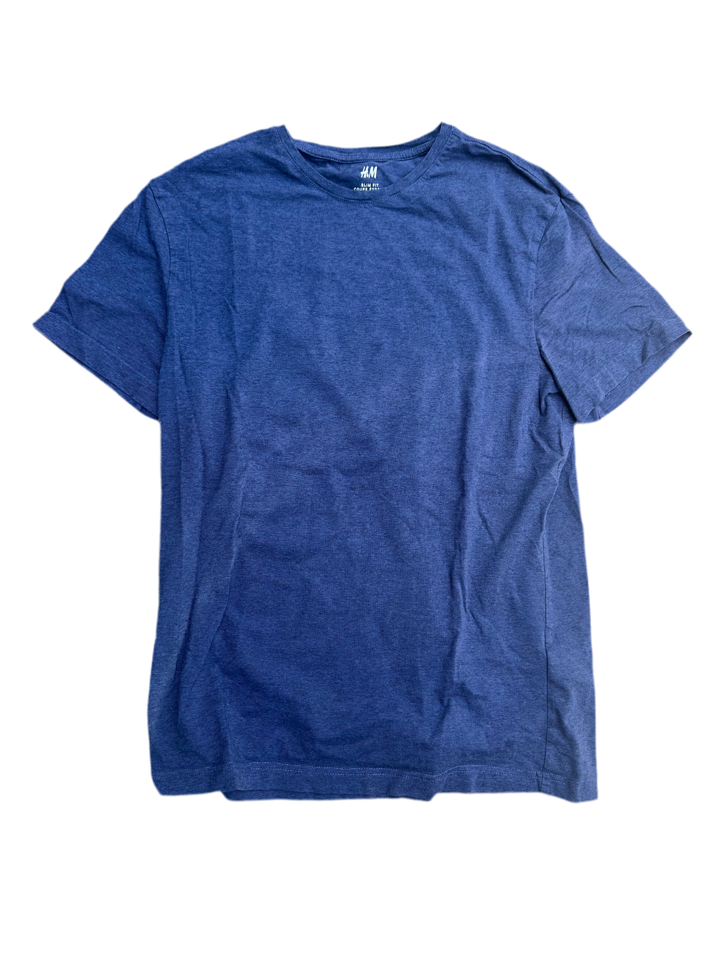 HOUSE: Dr James Wilson HERO H&M Blue Cotton T-shirt (L)