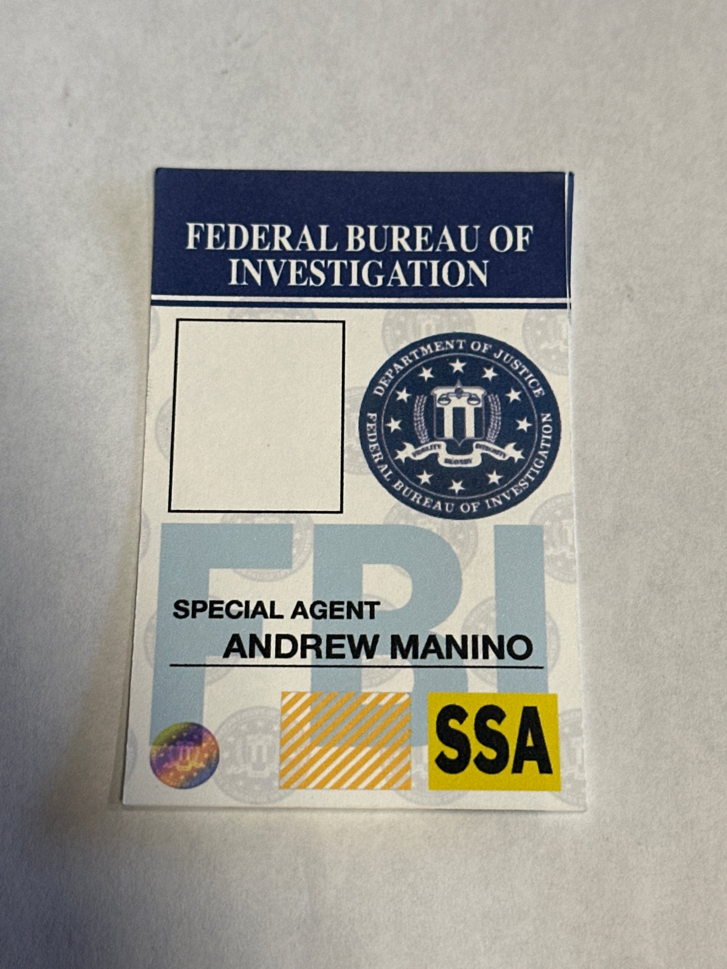 BONES: Key Cast HERO Special Agent FBI Badges