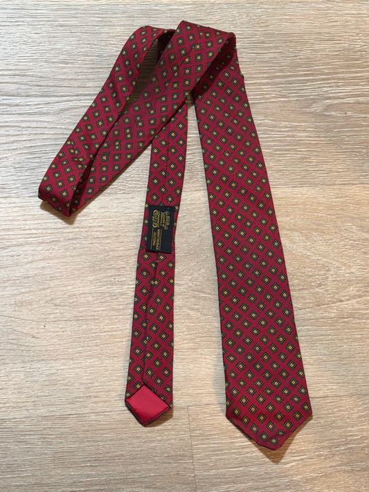 MAD MEN: Bert Cooper’s Mid-Century Necktie and Business Card
