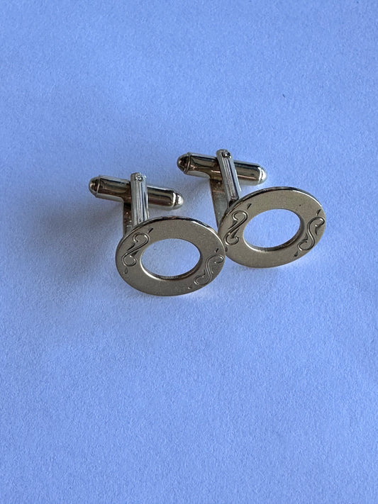 MAD MEN: Pete Cambell's Season 2 Mid-Century Cufflinks & Business Card