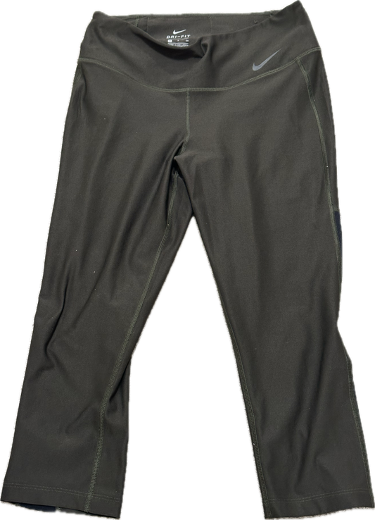 SHADES OF BLUE: Harlee Santos NIKE Green Production Used Yoga Pants (M)