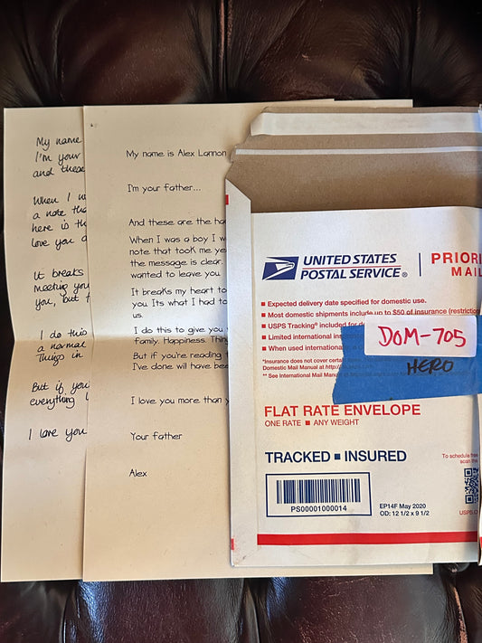 DOMINION: Alex’s HERO Letter to his Son