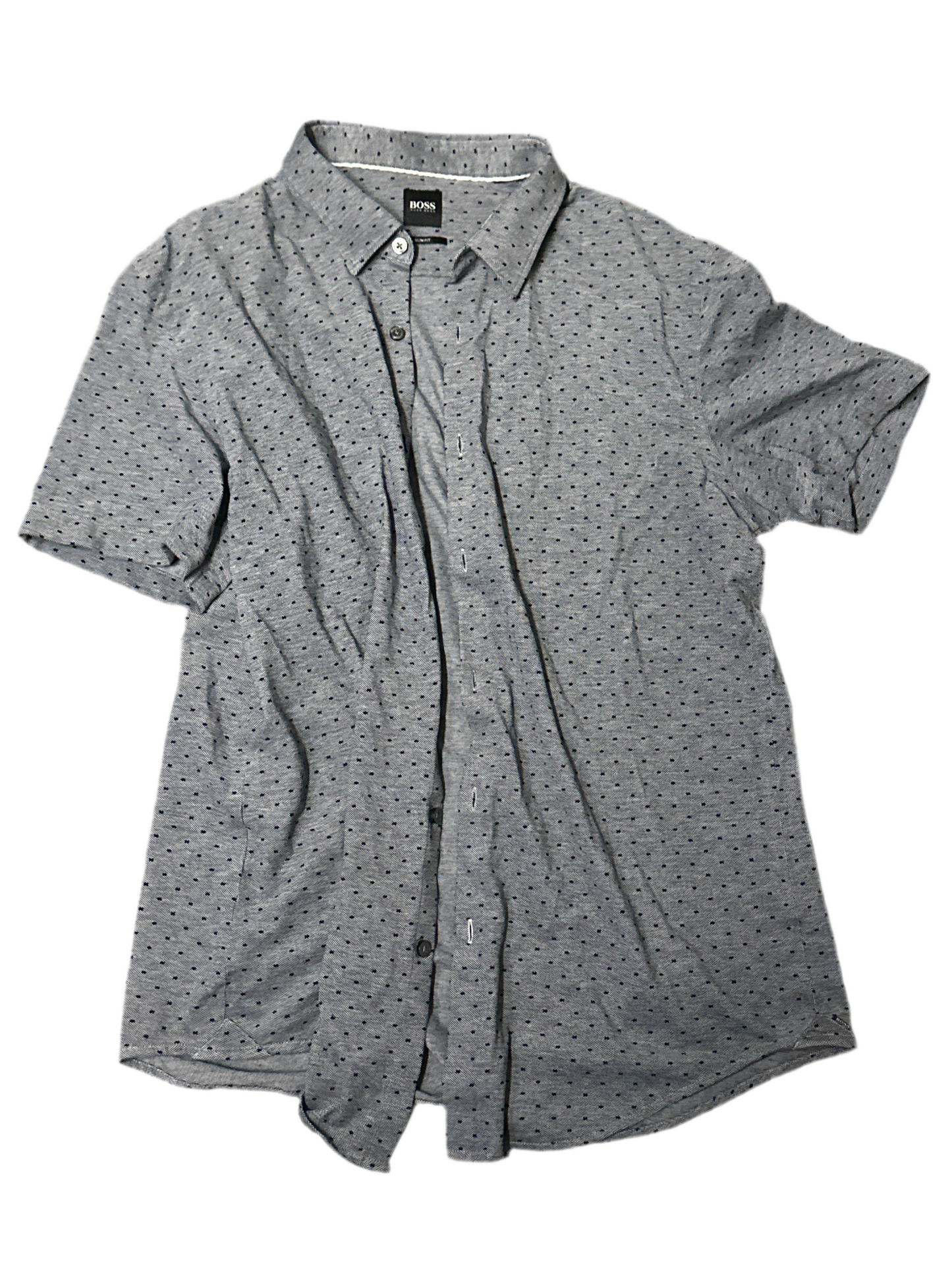 BONES: Seeley Booth's BOSS SS Button Shirt (L)