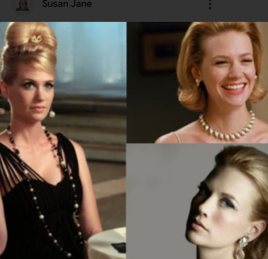 MAD MEN: Betty’s Vintage Necklace Collection