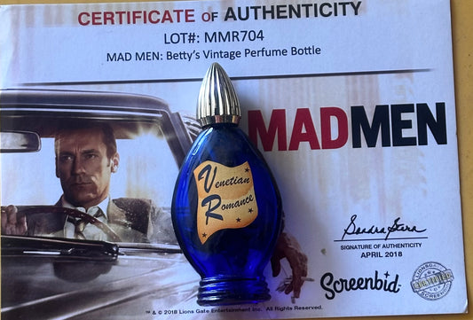 Mad Men: Betty’s Vintage Perfume Bottle