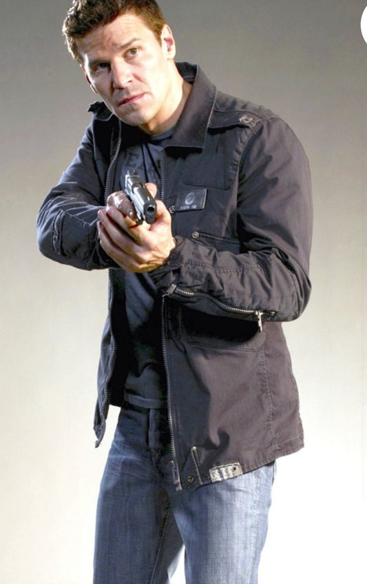 BONES: Agent Booth's 7forMankind Blue Denim Jeans (33)