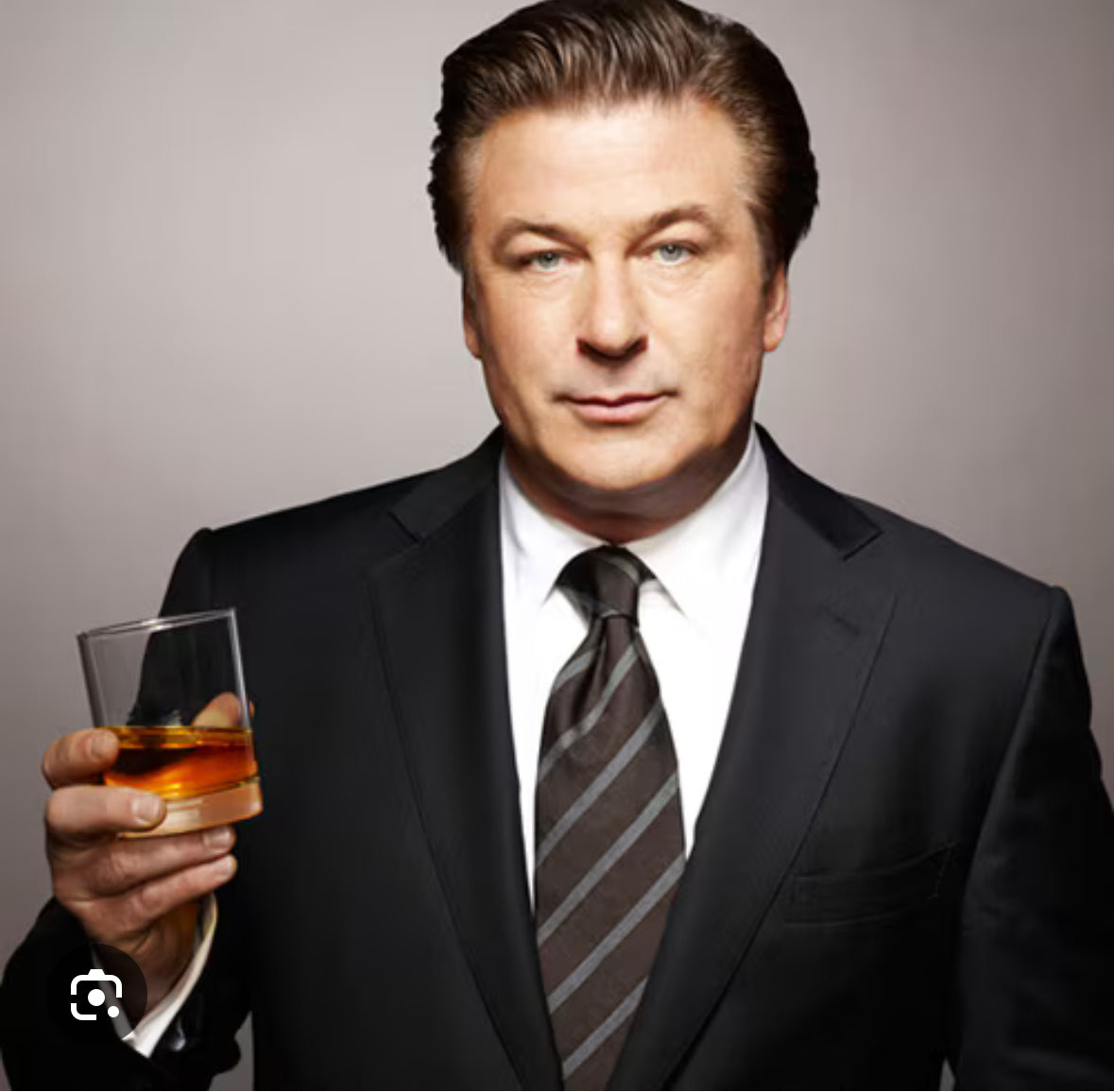 30 ROCK: Jack Donaghy HERO Silver And Black Cufflinks