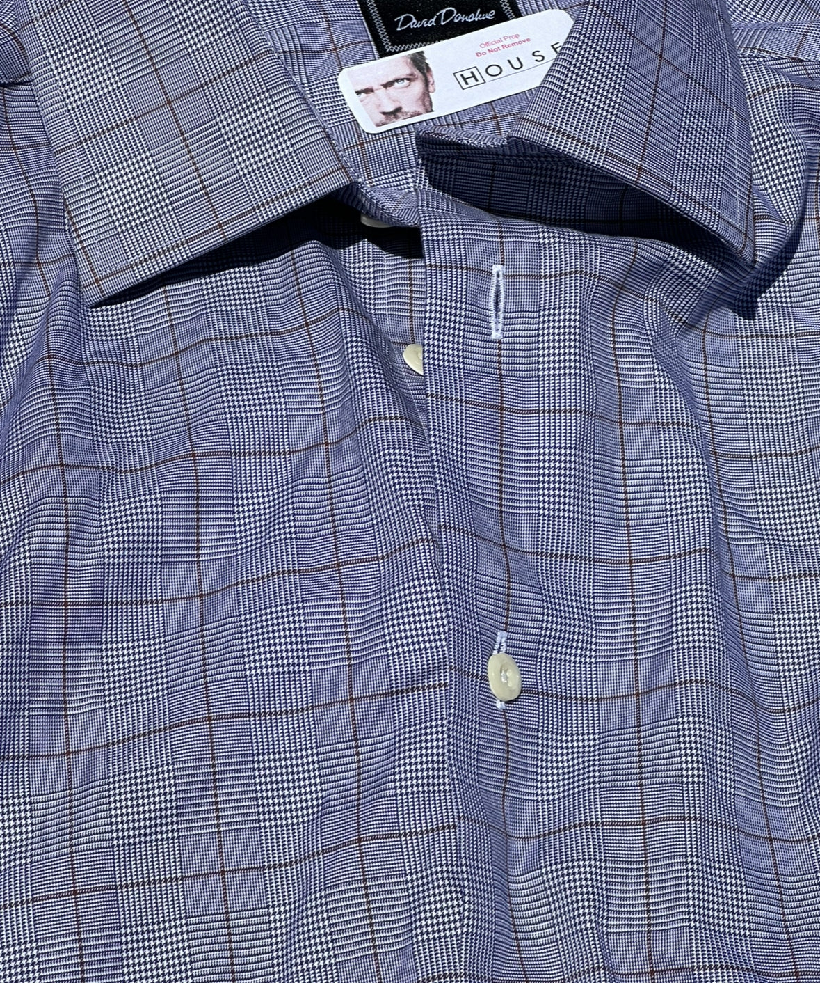 HOUSE: Dr James Wilson HERO LS Sleeve Button Shirt (L)