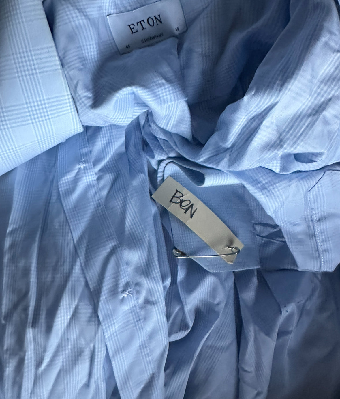 VEEP: Ben Cafferty's ETON Long Sleeve Shirt (XL)