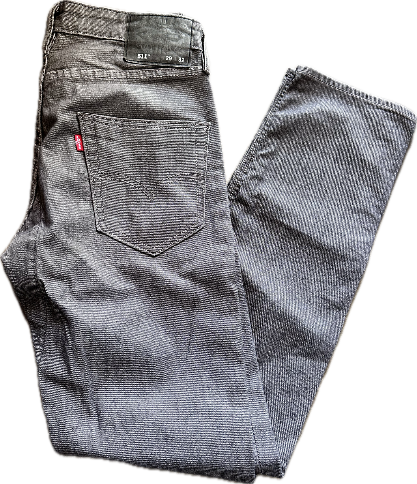 SHADES OF BLUE: Harlee's Levi's 511 Dark Denim Jeans (28)