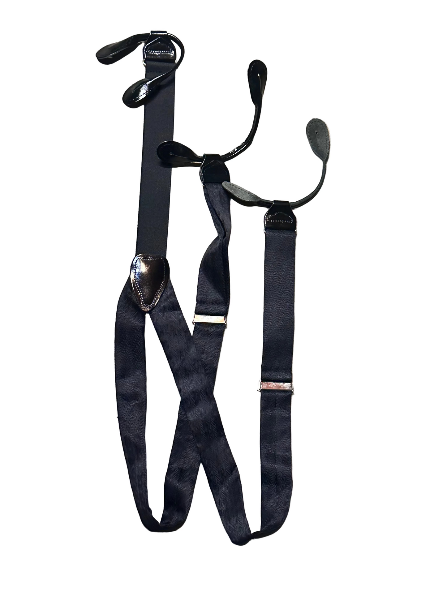 THE OFFICE: Michael Scott’s Black Silk Tuxedo Suspenders