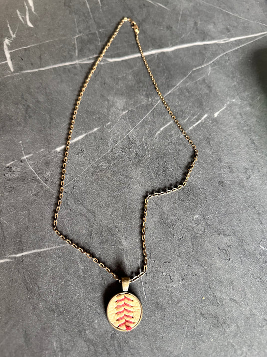 BALLERS: Spencer Strassmore’s (Dwayne Johnson) HERO Baseball Charm Necklace