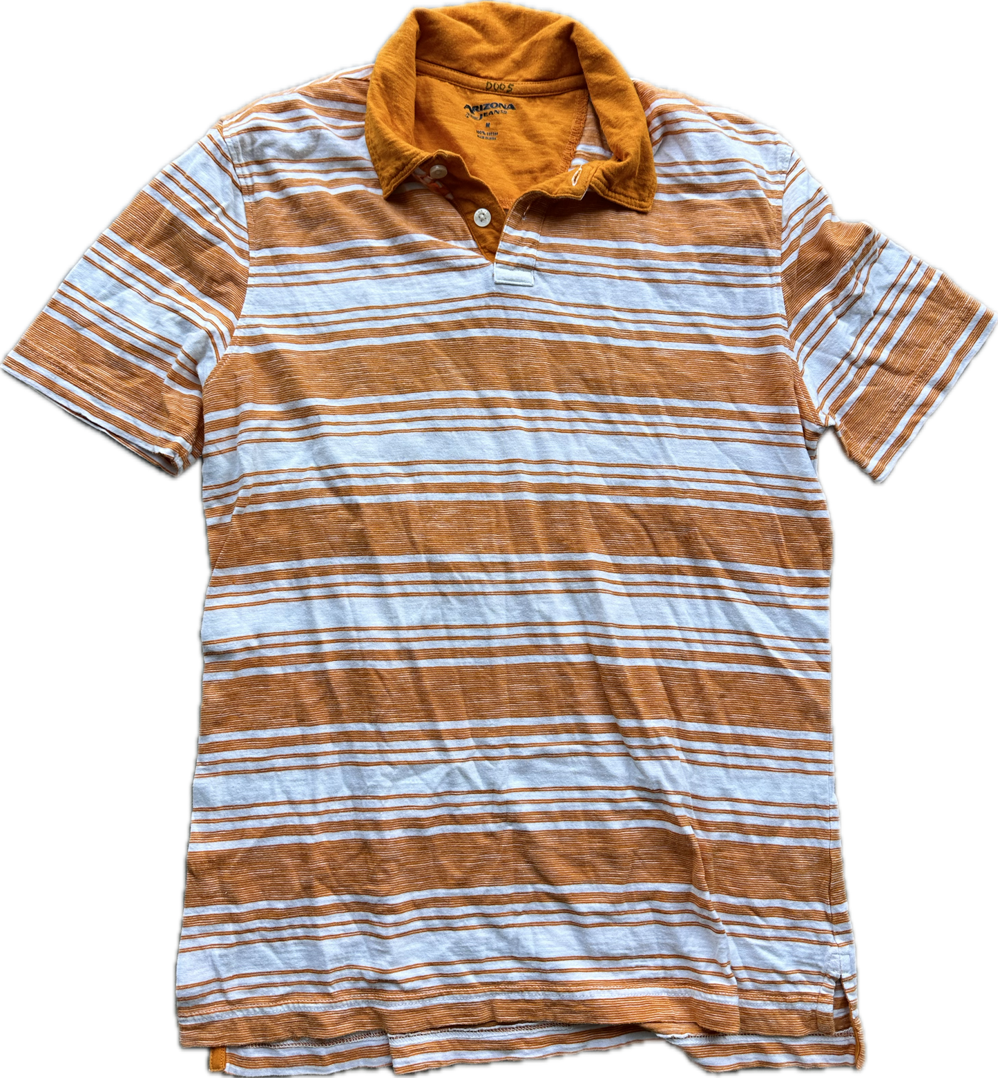 SILICON VALLEY: Dinesh's Arizona Jeans yellow Striped Polo Shirt from Episode 005