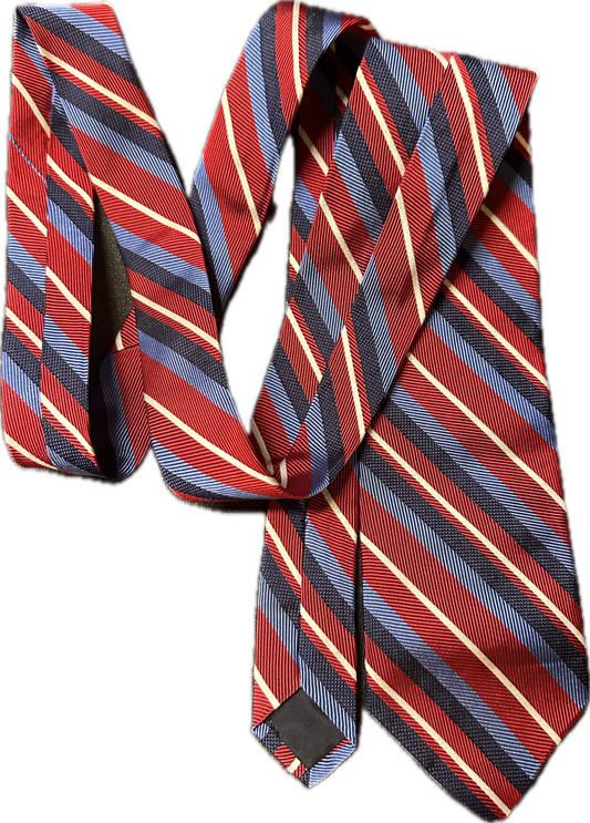 VEEP: Jonah's Business BROOKS BROTHERS Red, White & Blue necktie & Business Cards