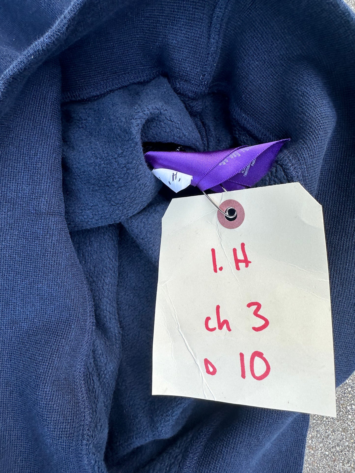 WRATH OF MAN: “H” HERO RALPH LAUREN POLO HERO Crewneck Sweatshirt (L)