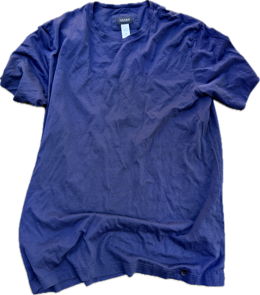 THE GENTLEMEN: Michael’s HANRO Blue soft Colton Shirt (M)