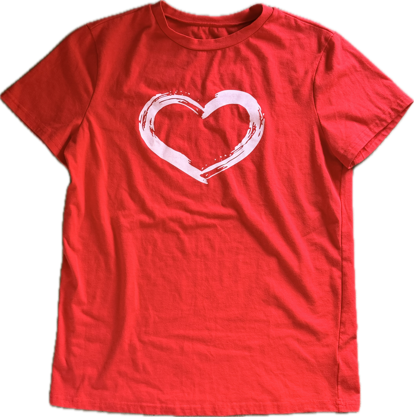 NEW GIRL: Jessica Day's HERO Red Heart T-shirt (S)