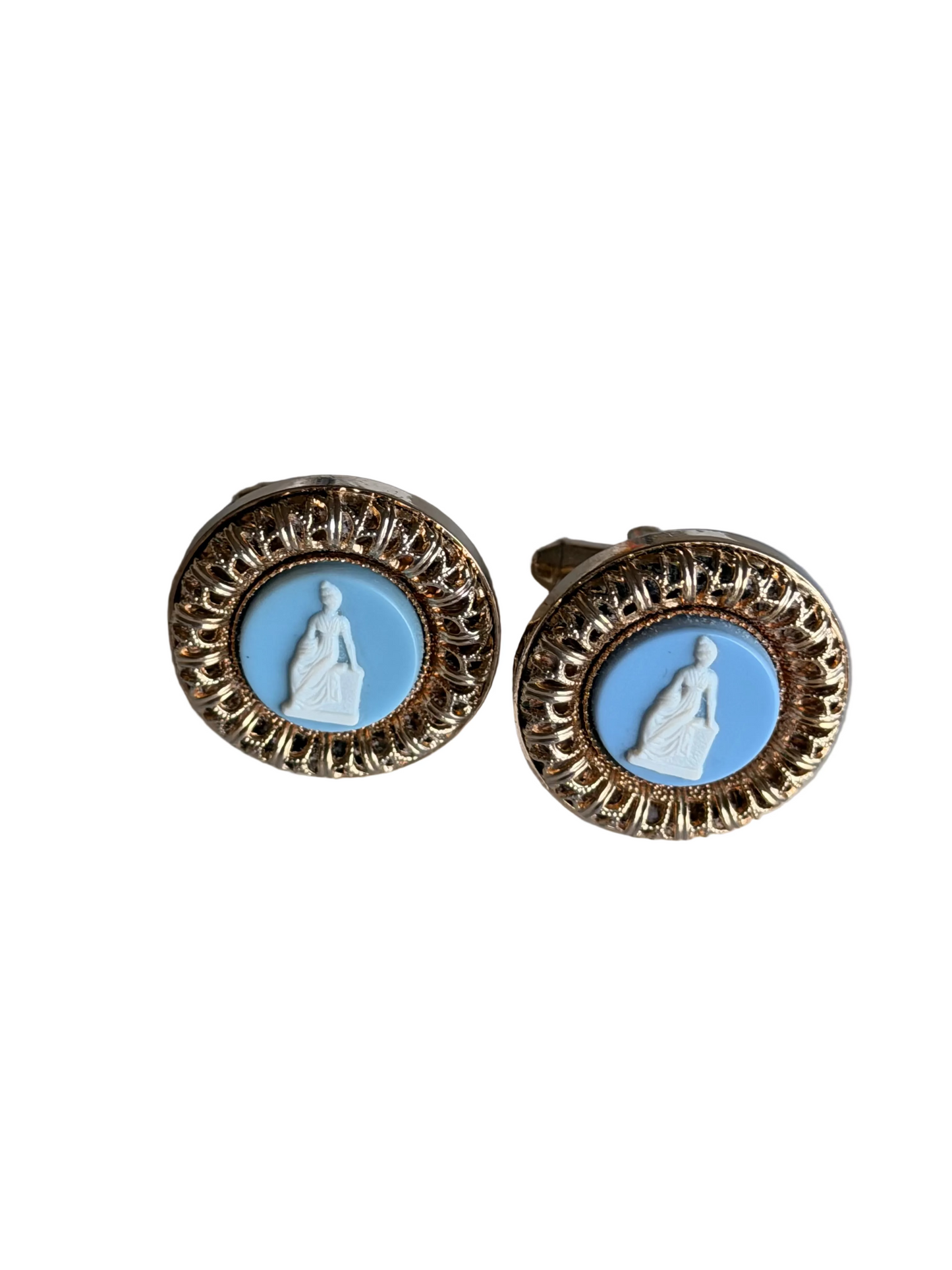 MAD MEN: Donald Draper Mid-Century Cufflinks from Season 2 Episode 7 + Card