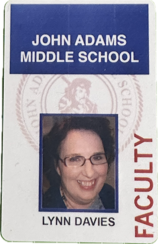 Bad Teacher: John Adams Middle School Staff Badge