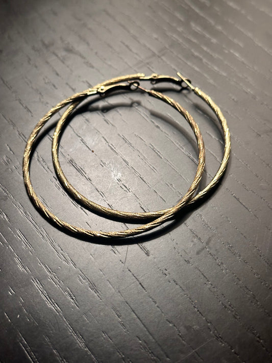 AHS Hotel: The Countess' Gold Hoop Earrings