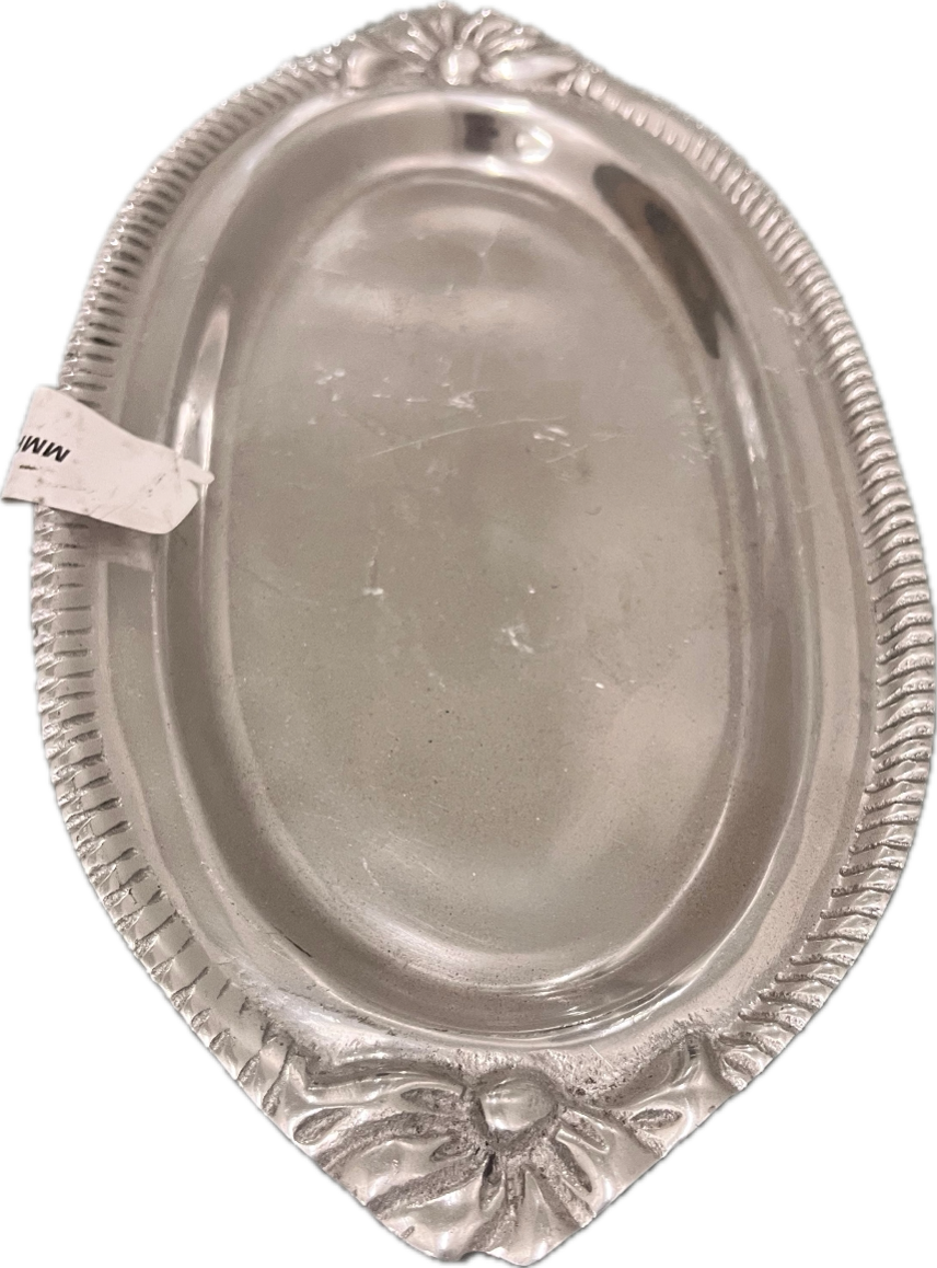 MAD MEN: The Drapers’ Home Decor Silver Serving Plate