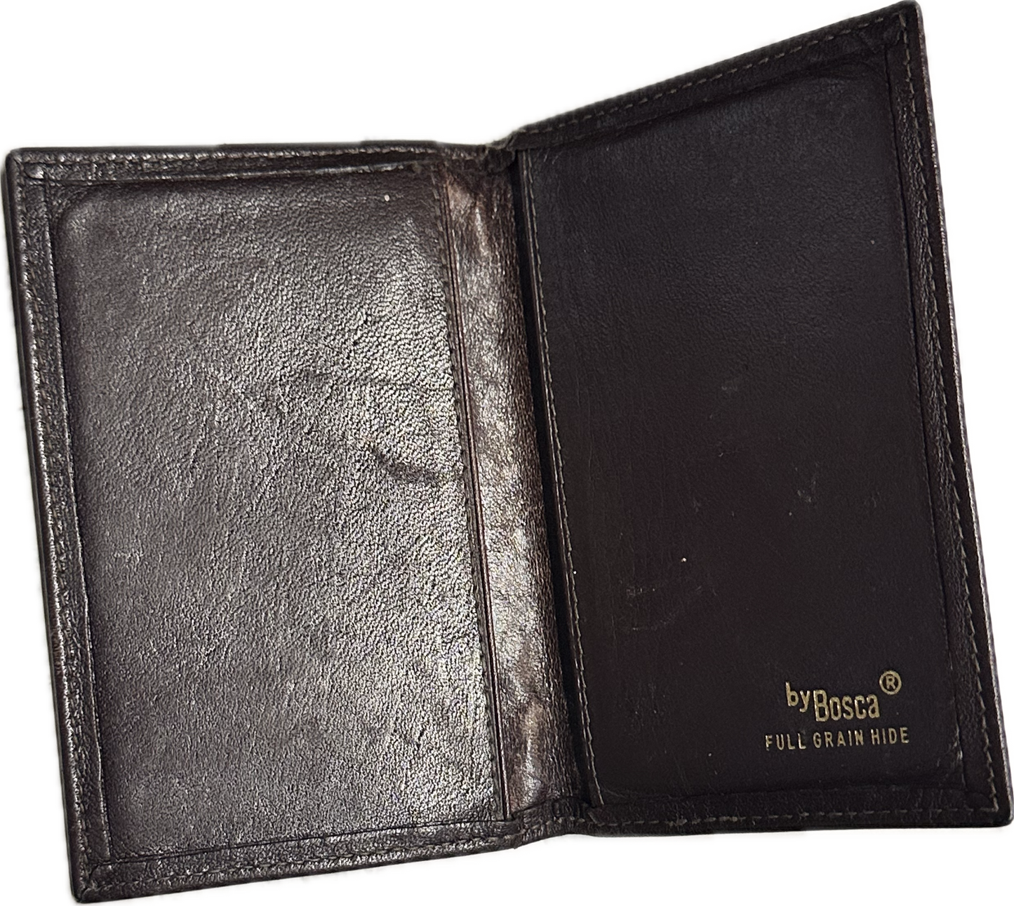 THE GENTLEMEN: Michael's Bosca Full Grain Hide Wallet