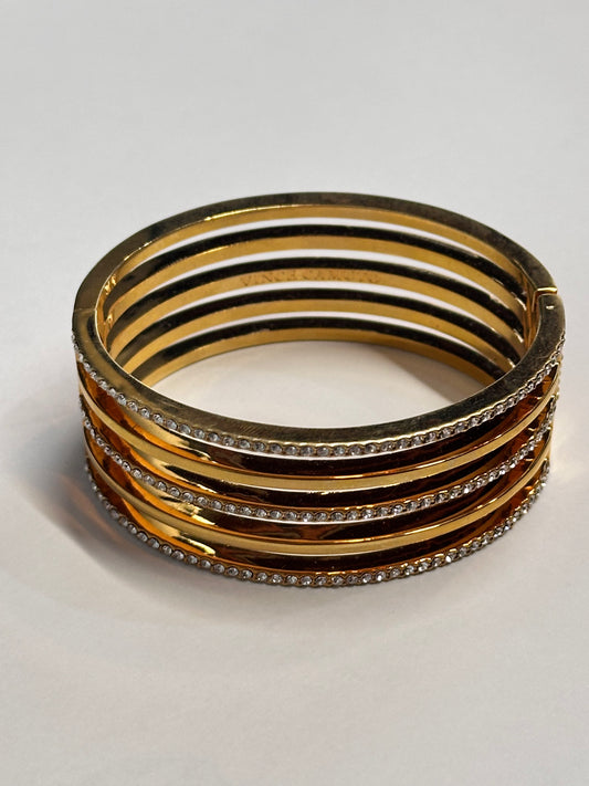 HOUSE: Dr Cuddy HERO VINCE CAMUTO gold and faux diamonds Bracelet