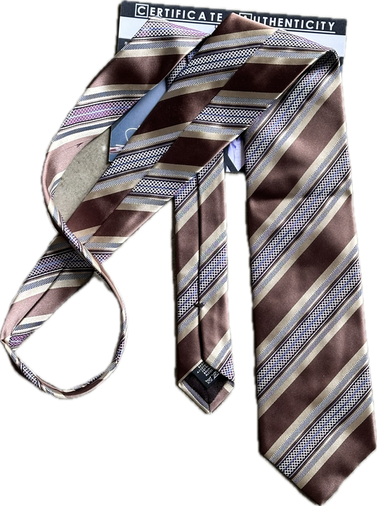 HOUSE: Dr James Wilson's HERO ZENGA Stripe Necktie