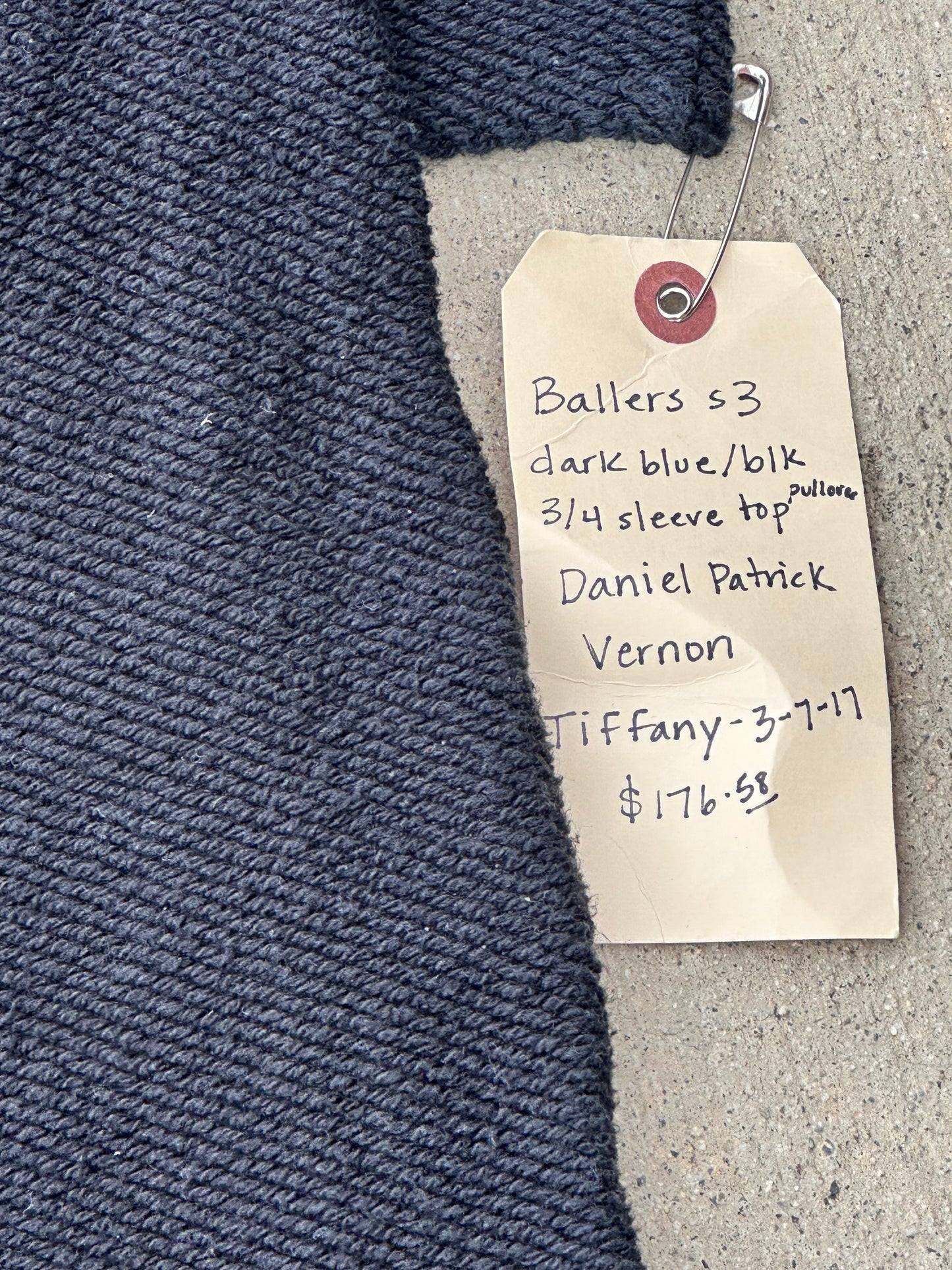 BALLERS: Vernon’s HERO DANIEL PATRICK Sweater (XXL)