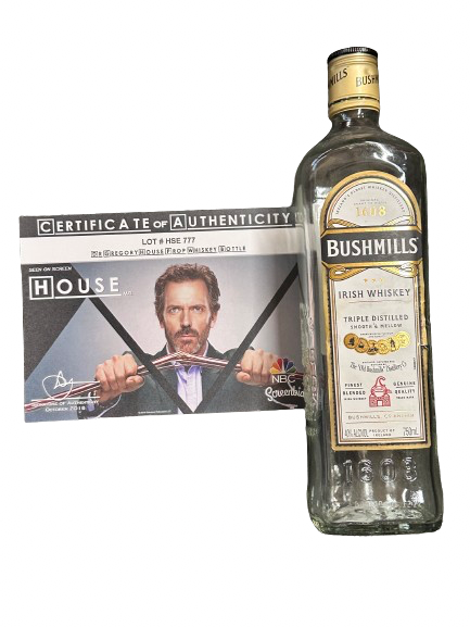 HOUSE: Dr Gregory House HERO Whiskey Bottle Prop