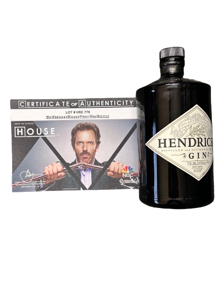 HOUSE: Dr Gregory House HERO Gin Bottle Prop