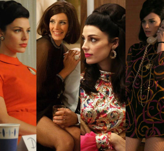 MAD MEN: Megan Draper's Mid-Century Earrings