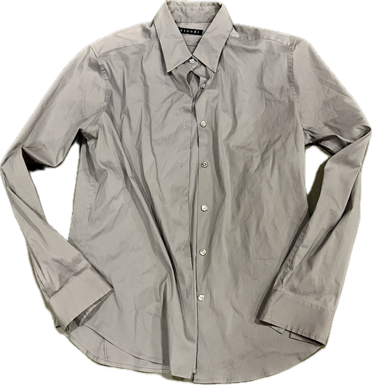 JUSTIFIED: Raylan's THEORY Dark Grey Button Up Shirt (M)
