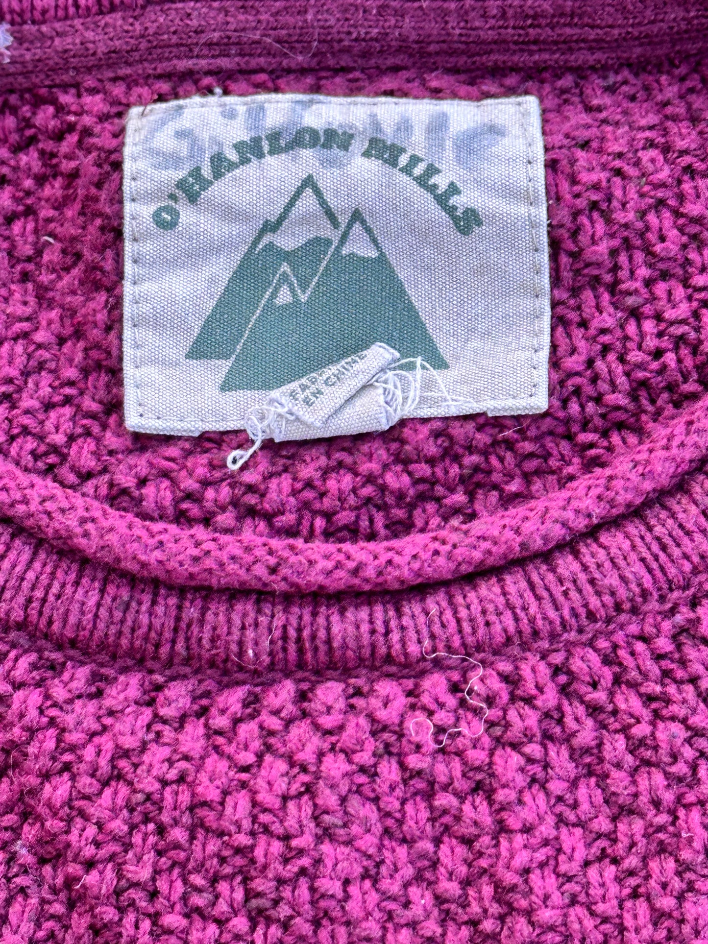 SILICON VALLEY: Gilfoyle's Red O’HANLON HILLS Sweater (L)
