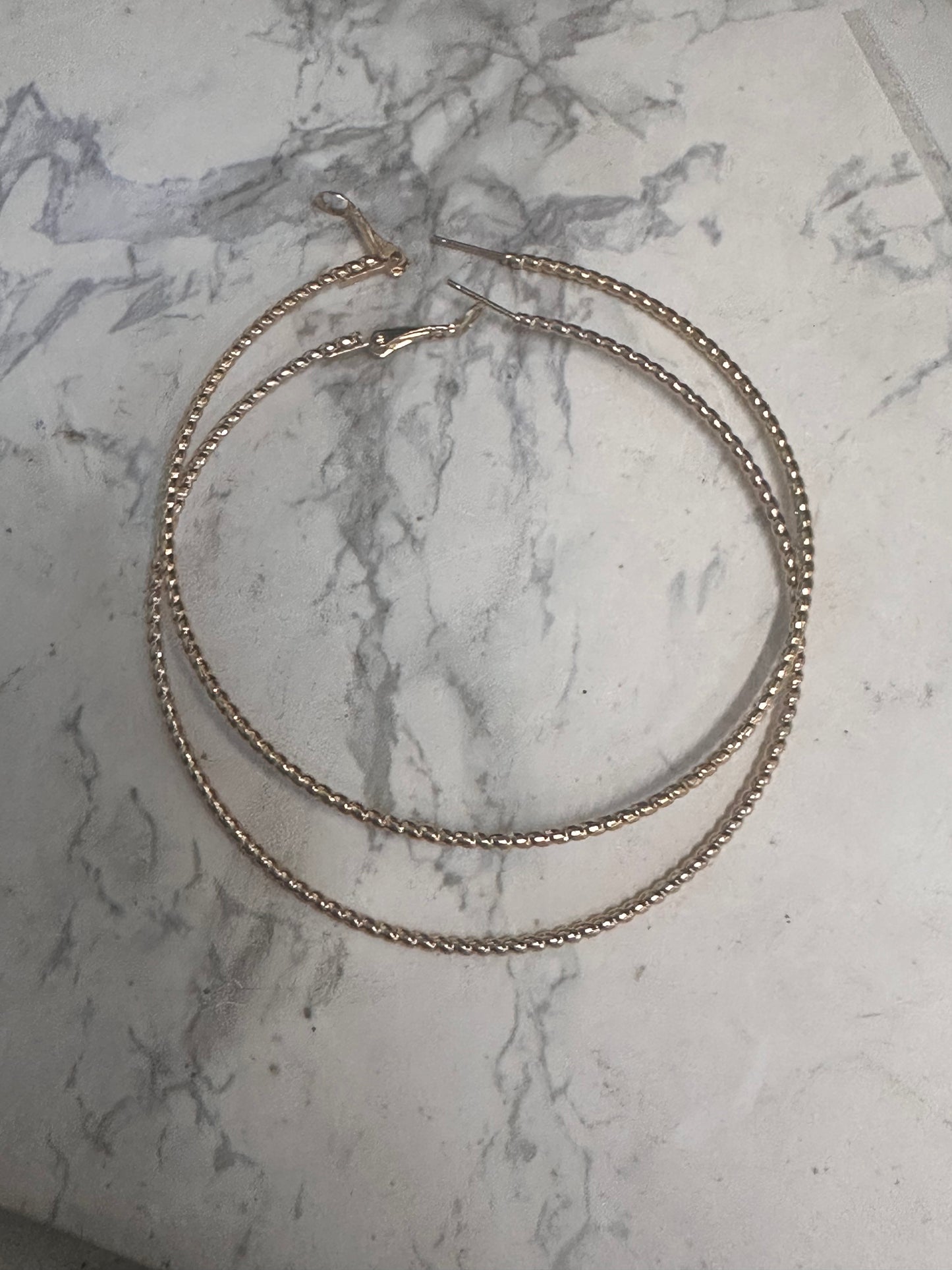 30 Rock: Jenna’s Large Gold Hoop Earrings