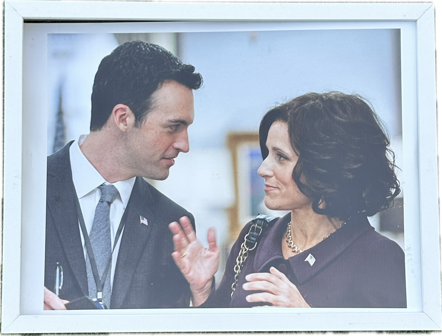 VEEP: Selina Meyer's Oval Office Framed Picture with Dan