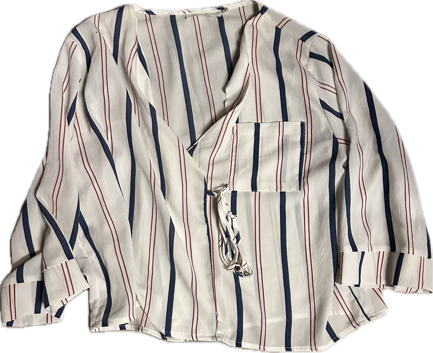 Parks and Recreation: Leslie Knope’s Red White and  Blue LS Shirt (M)