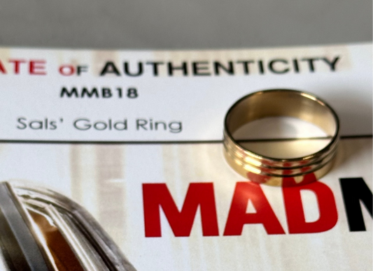 MAD MEN: Sal’s Mid-Century Gold Ring