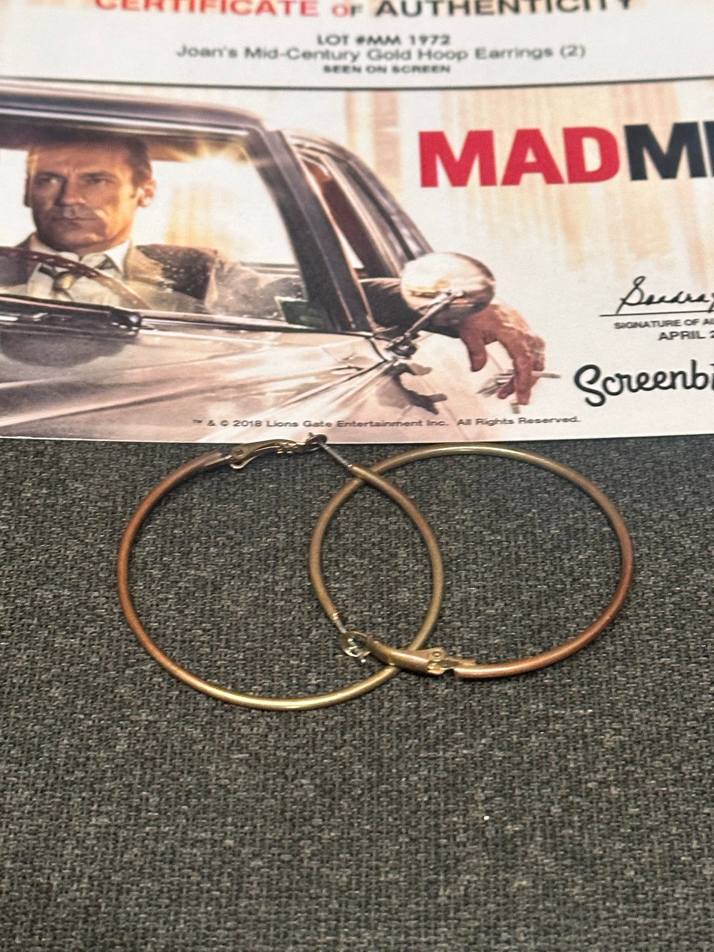 MAD MEN: Joan Harris' Vintage Earrings