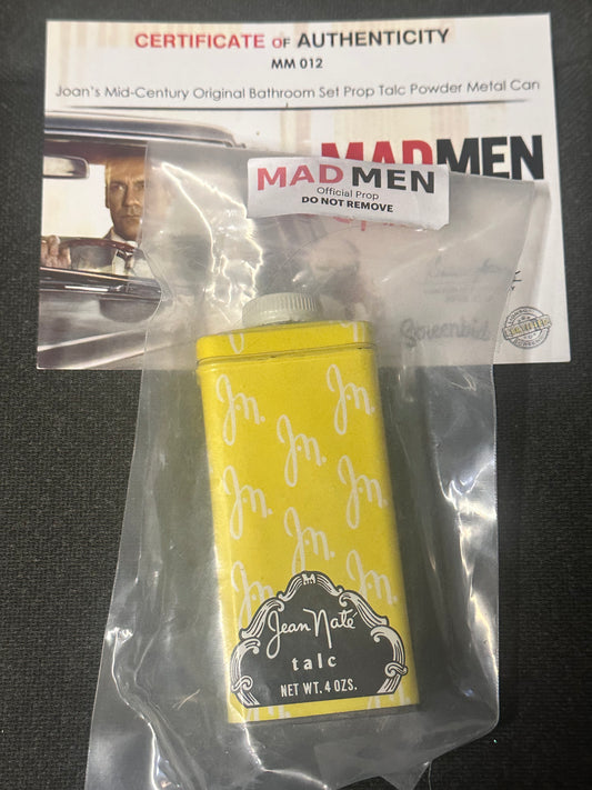 Mad Men: Joan's mid-century Talc Powder from Episode 205