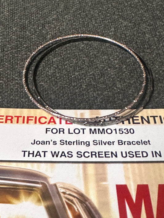 Mad Men: Joan's Mid-Century Silver Bracelet