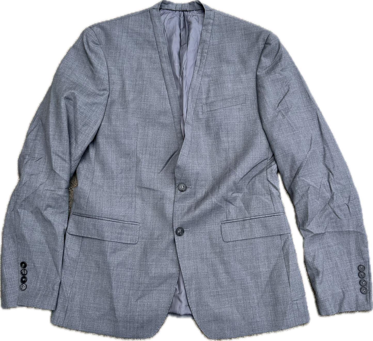NEW GIRL: Schmidt's CALVIN KLEIN Grey Sport Coat (42)