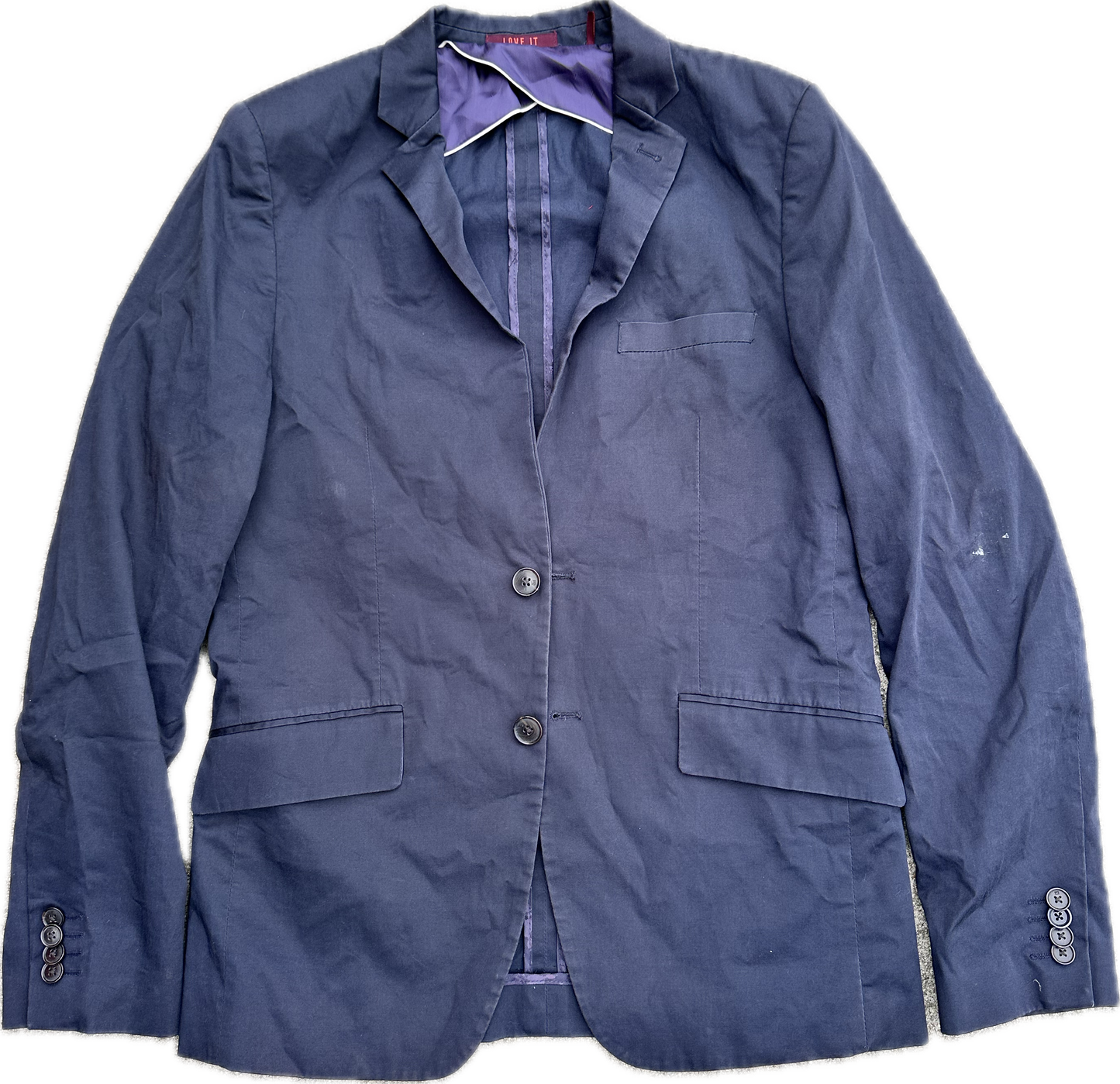 NEW GIRL: Winston's SCOTCH & SODA Blue Sport Coat (S)